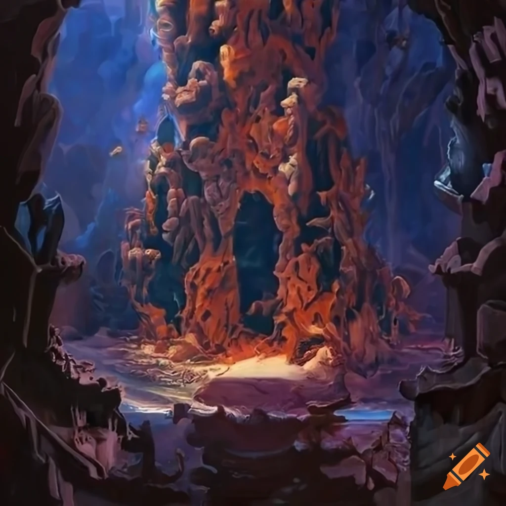 Polymorphism Hybrid Mech Mega portal to hidden island with stunning lighting