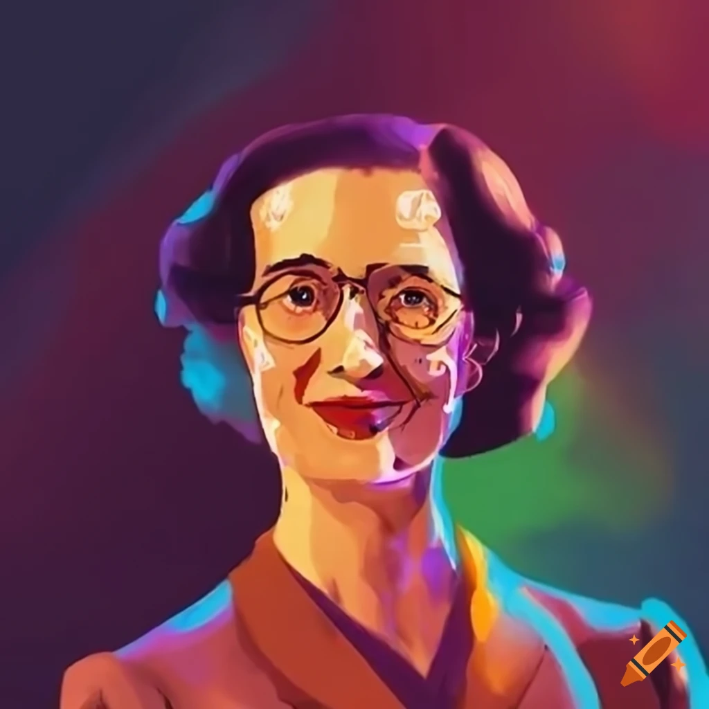 Google doodle honoring rosalind franklin on craiyon
