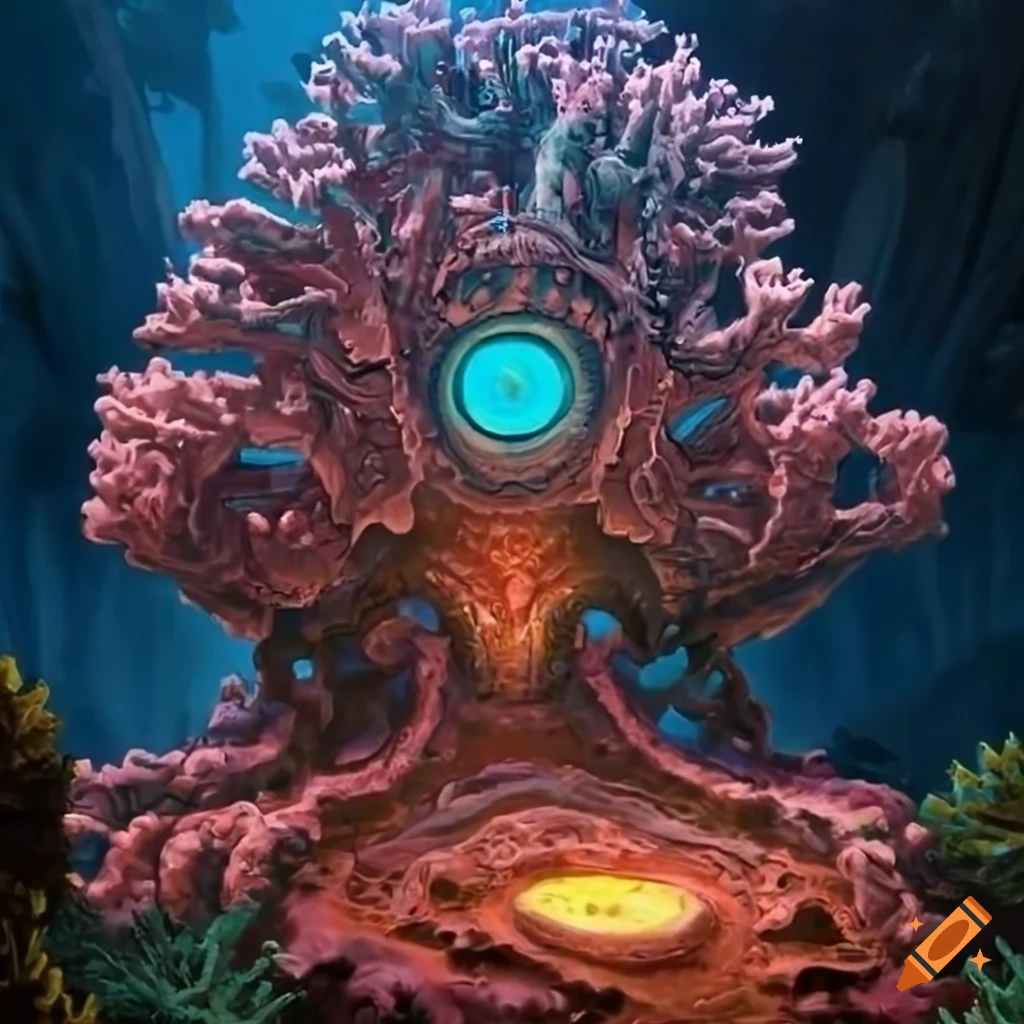 Polymorphism Hybrid Mech Mega portal on a hidden island with spectacular Maple lighting