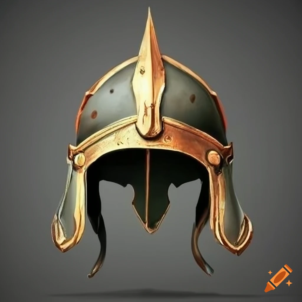 Helmet of God in a science fiction style