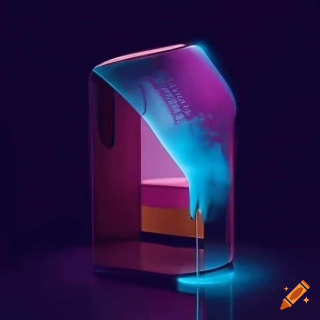 Kerastase brand customer experience station in a shop on Craiyon