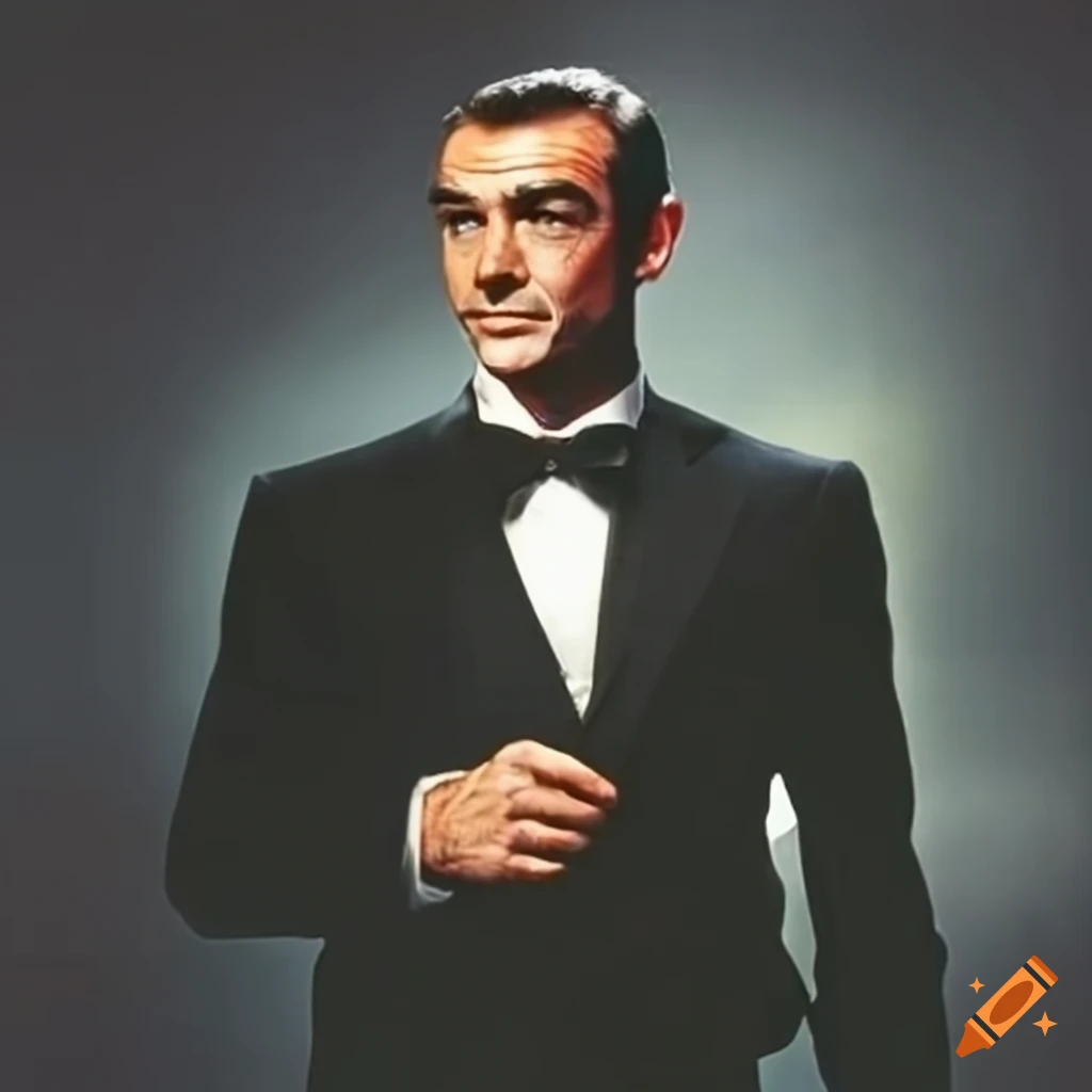 Men's James Bond 2 Button Single Breasted Peak Lapel