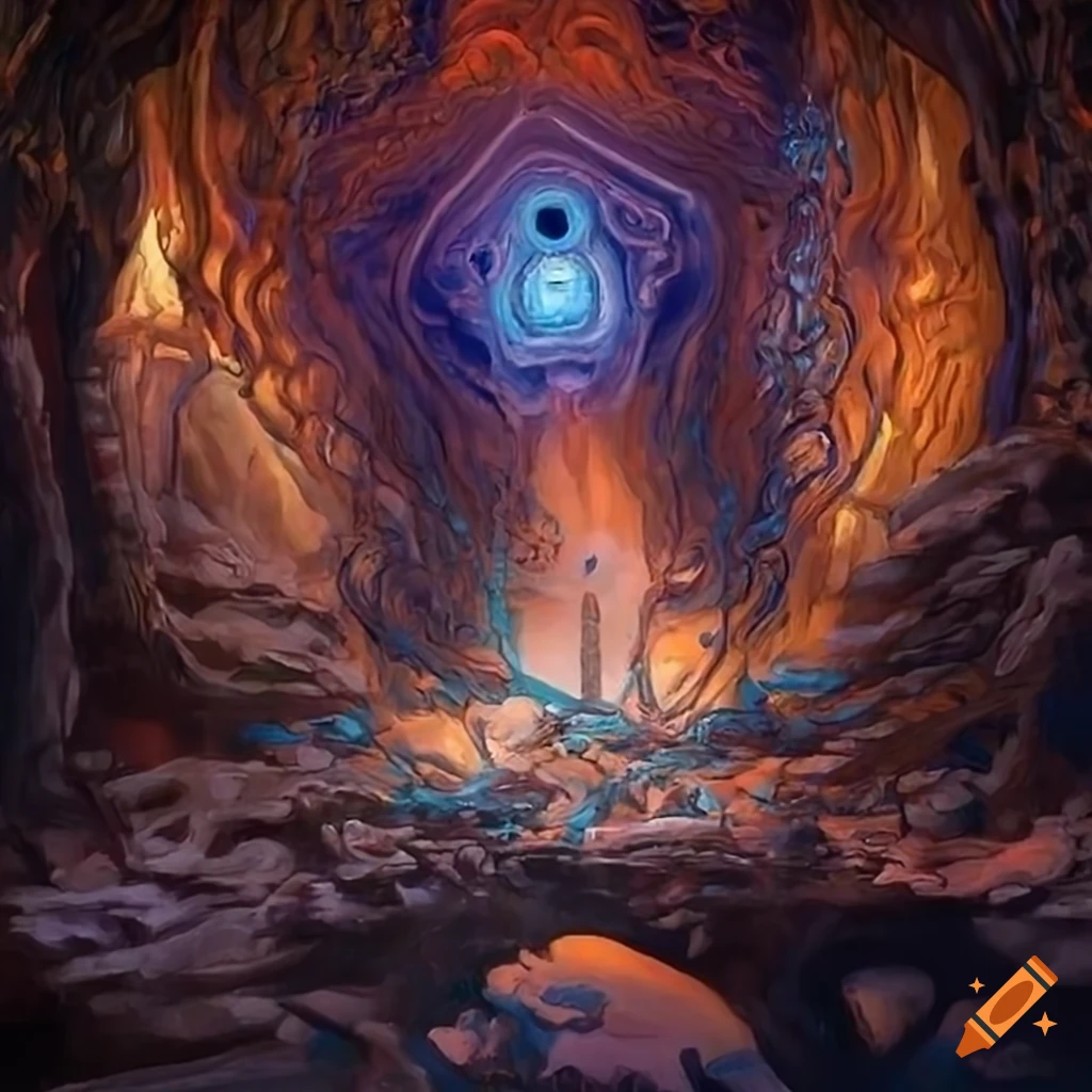 Polymorphism Hybrid Mech Mega portal on a hidden island
