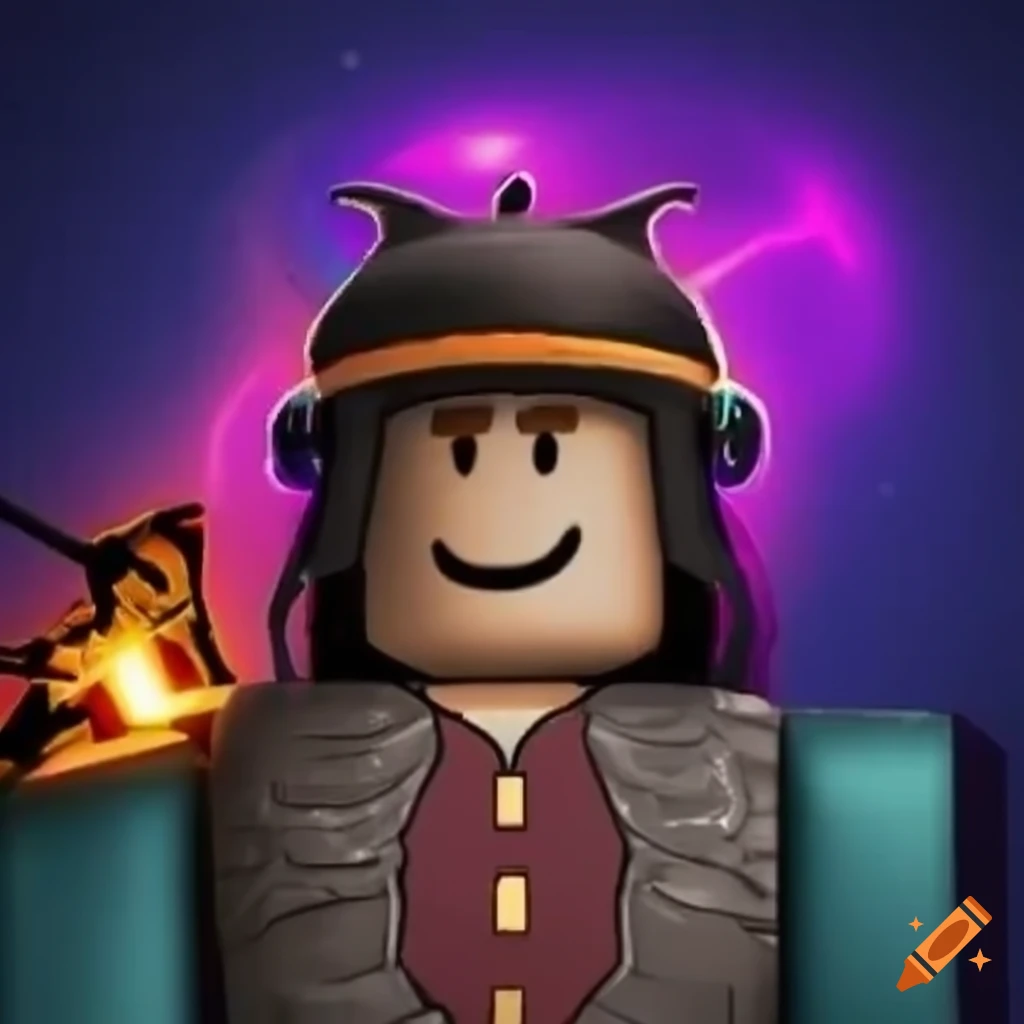 Roblox game thumbnail on Craiyon