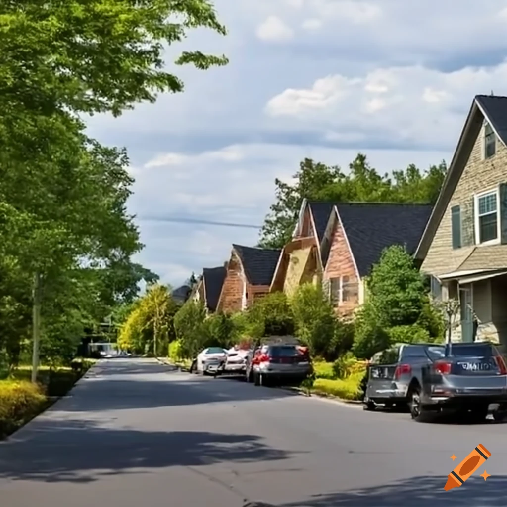 Suburban neighborhood