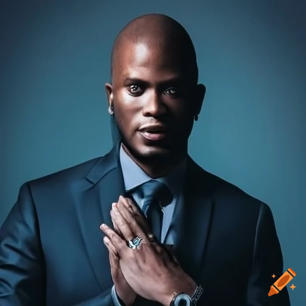 Successful entrepreneur managing his business empire from a luxurious office
