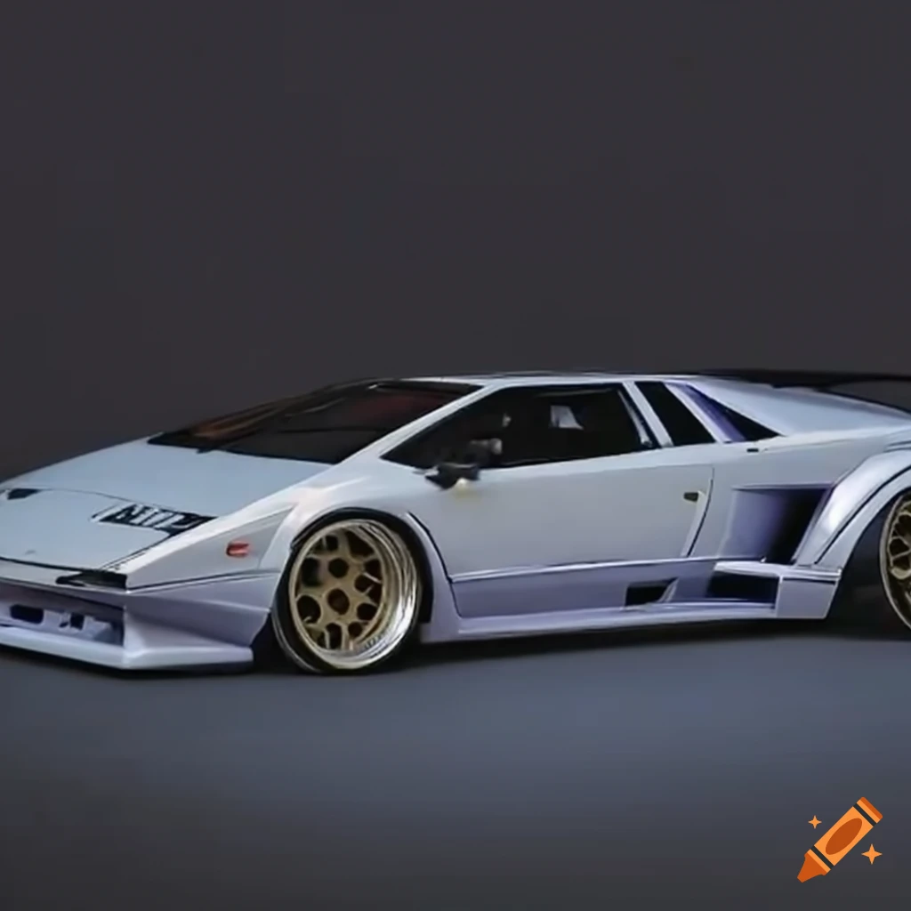 1988 Lamborghini tuned for drifting