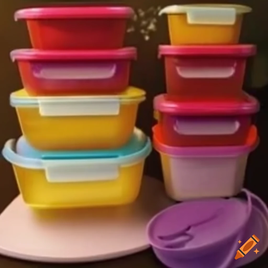 Tupperware disaster scene