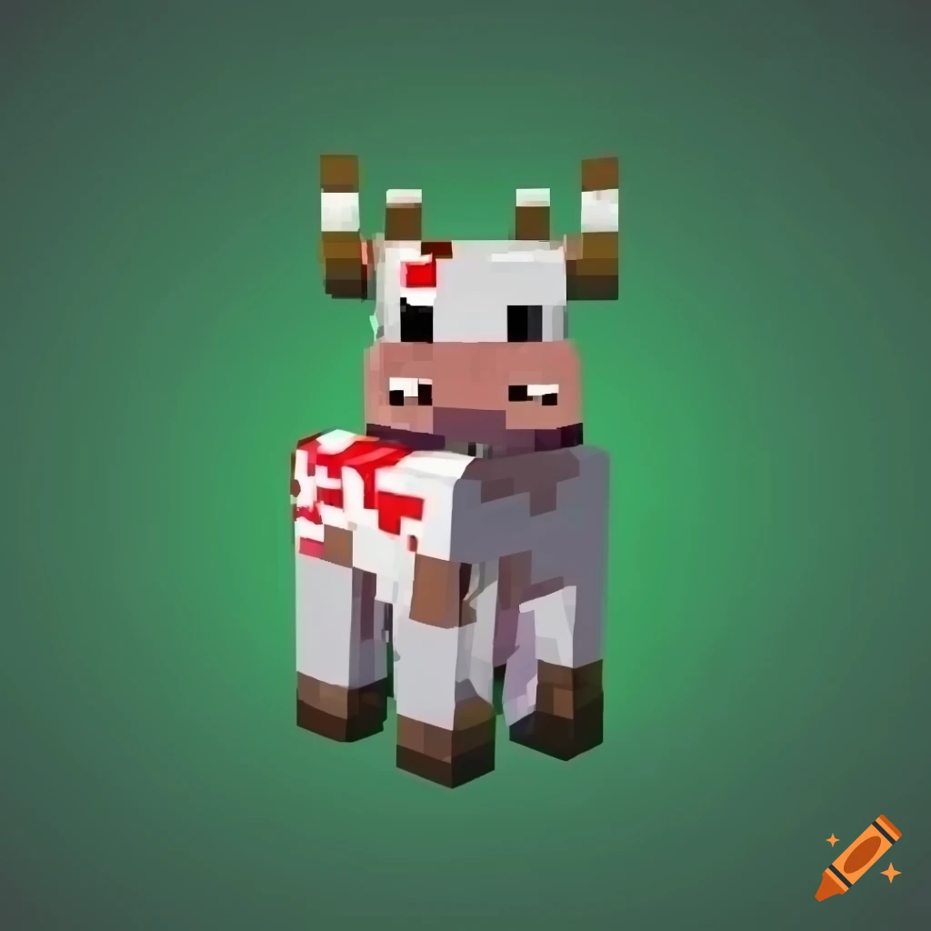 Mooshroom in minecraft a cow with mushrooms on Craiyon