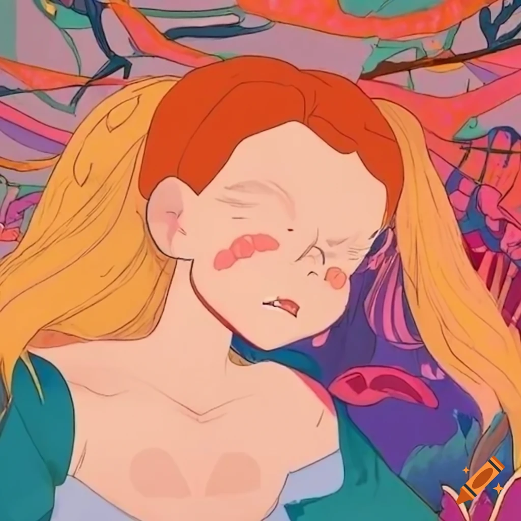 Artwork inspired by Stanislaw Wyspianski, 'Steven Universe', and Marin Kitagawa