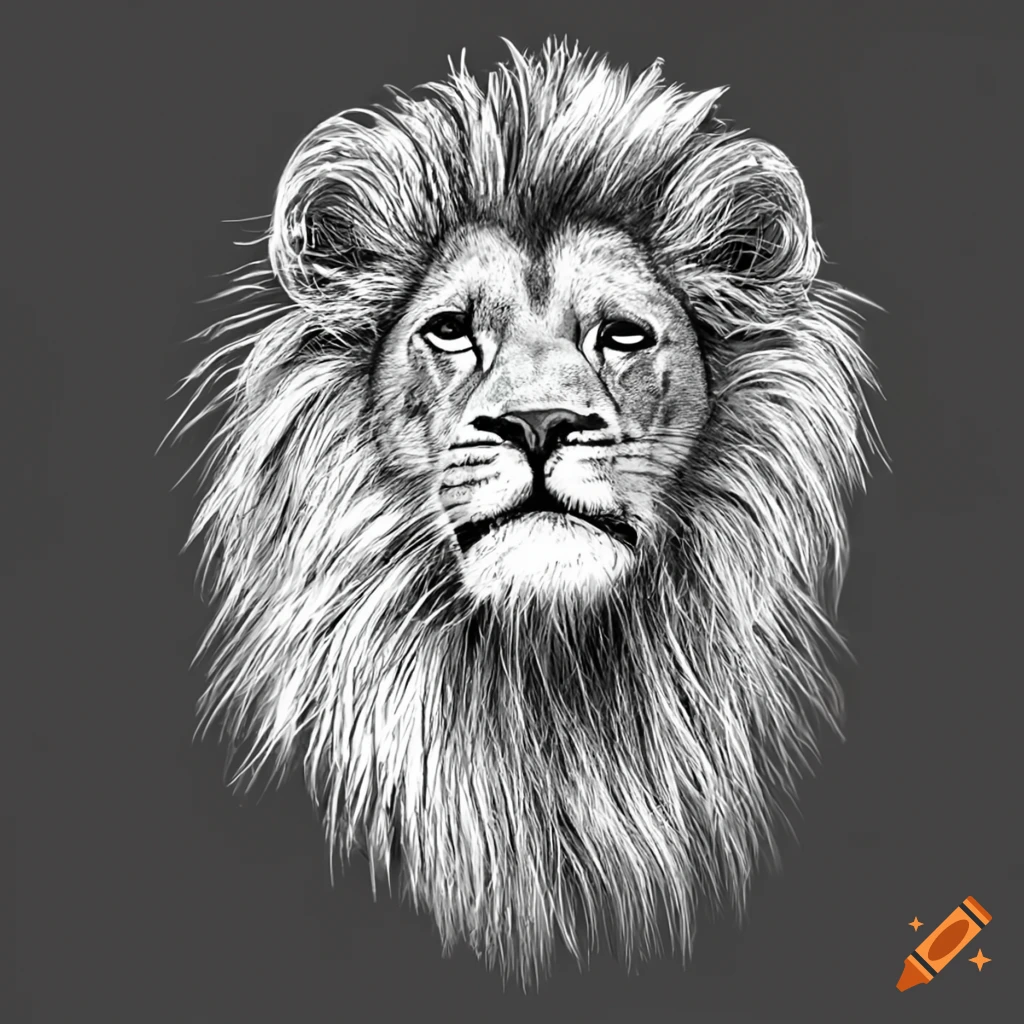 Lion In Black And White On Craiyon lion-in-black-and-white-on-craiyon