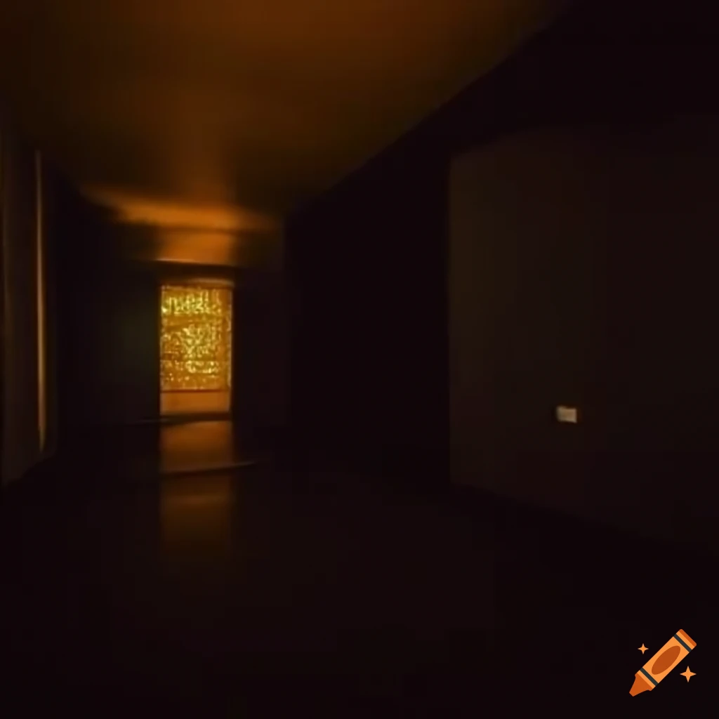 Sparkly lit poolrooms backrooms