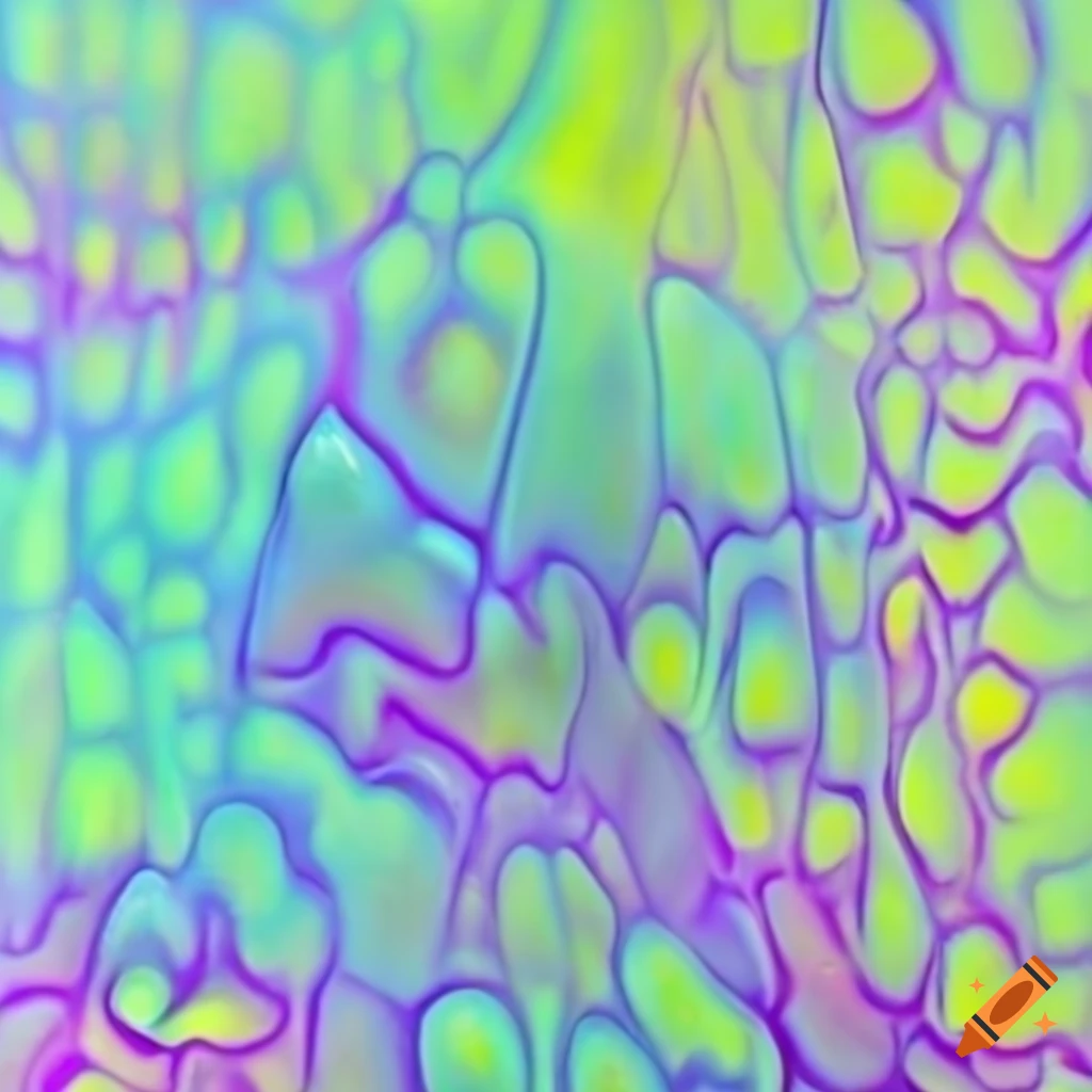 Iridescent skin texture of a glass frog