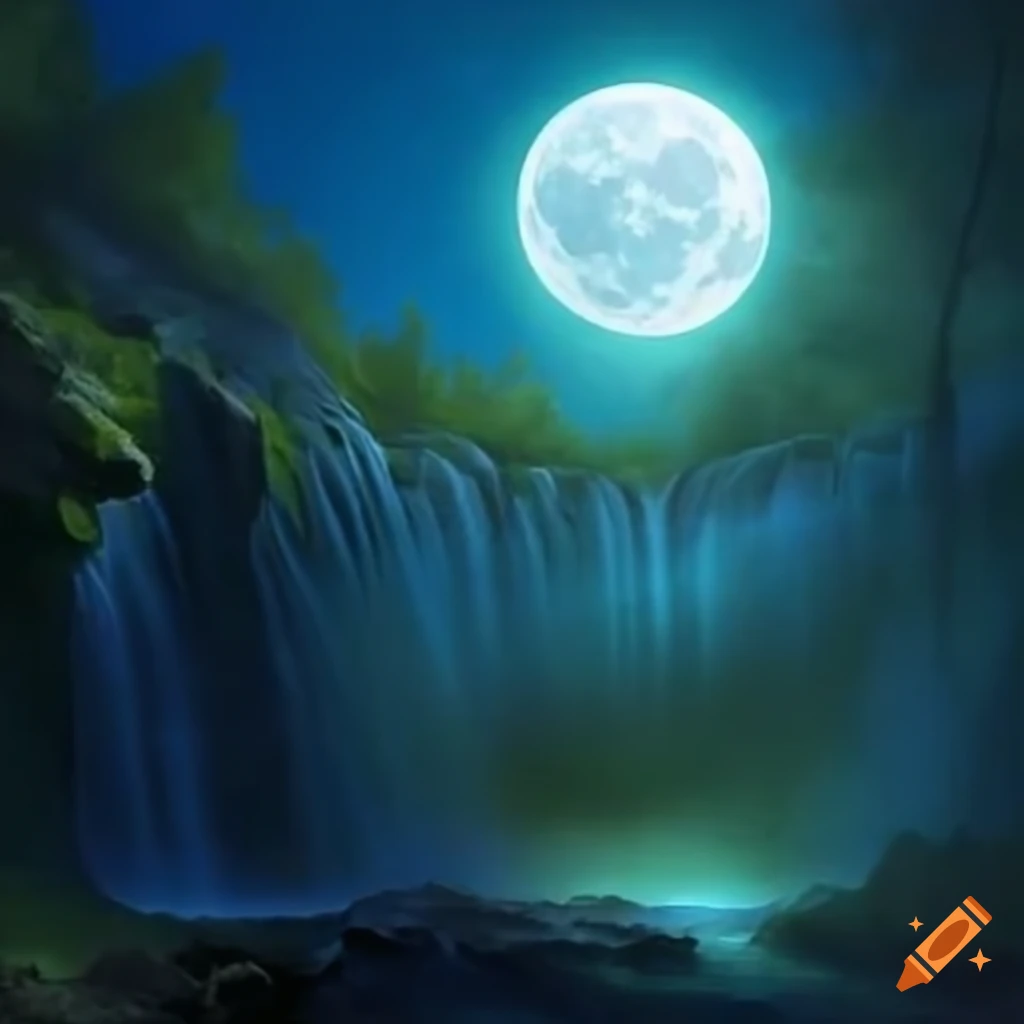 Labrador with enchanting moonlit patterns and ethereal light