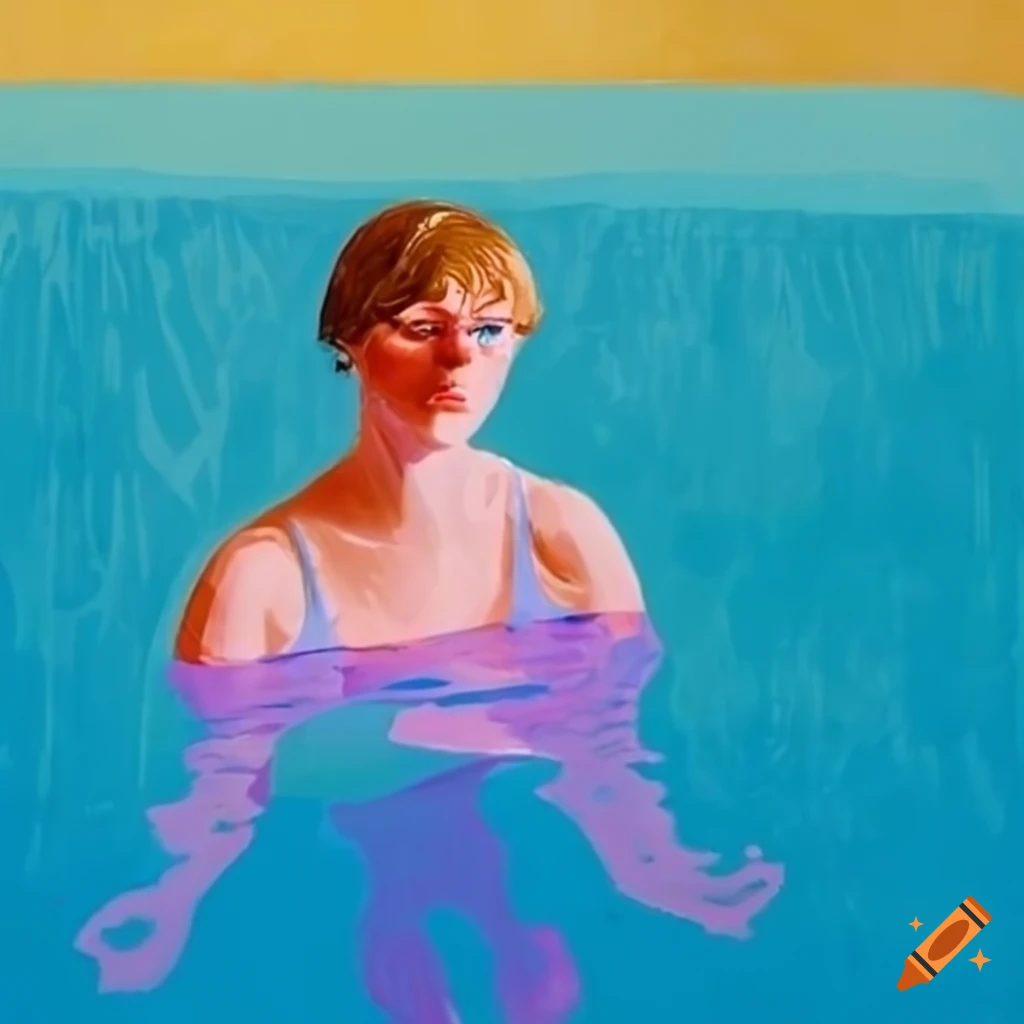 David Hockney's iconic pools