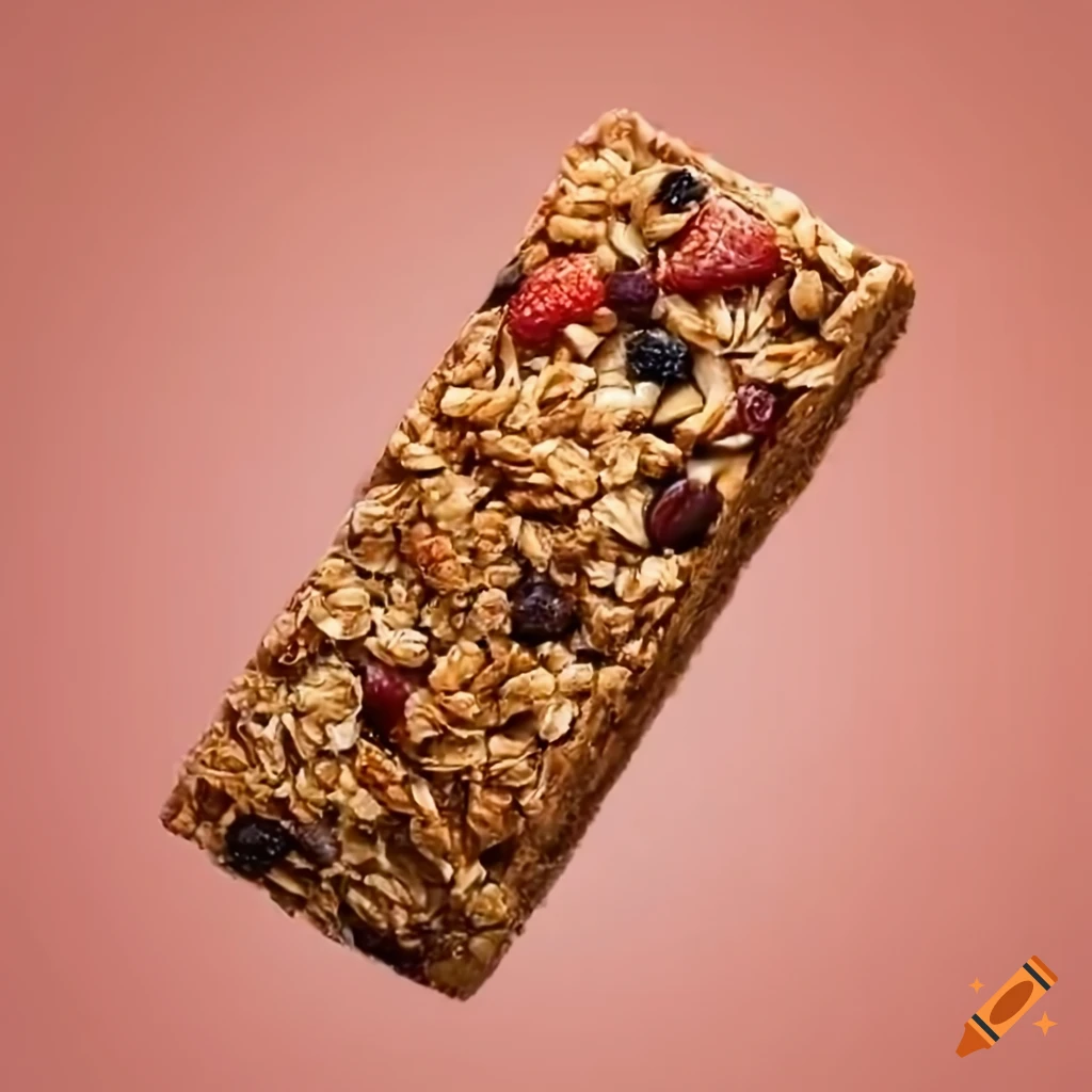 Delicious and nutritious kichstick granola bar on Craiyon