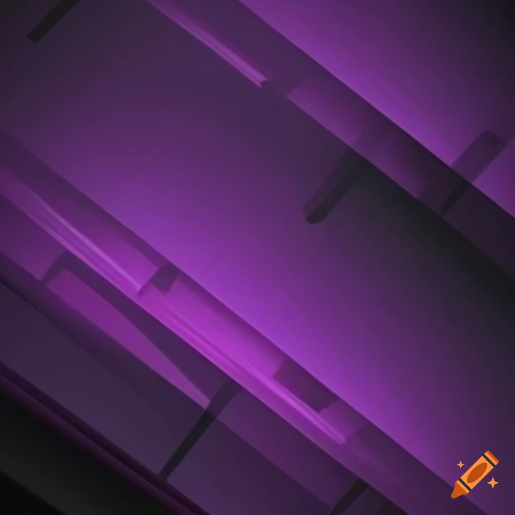 Black wallpaper with purple abstract accents on Craiyon