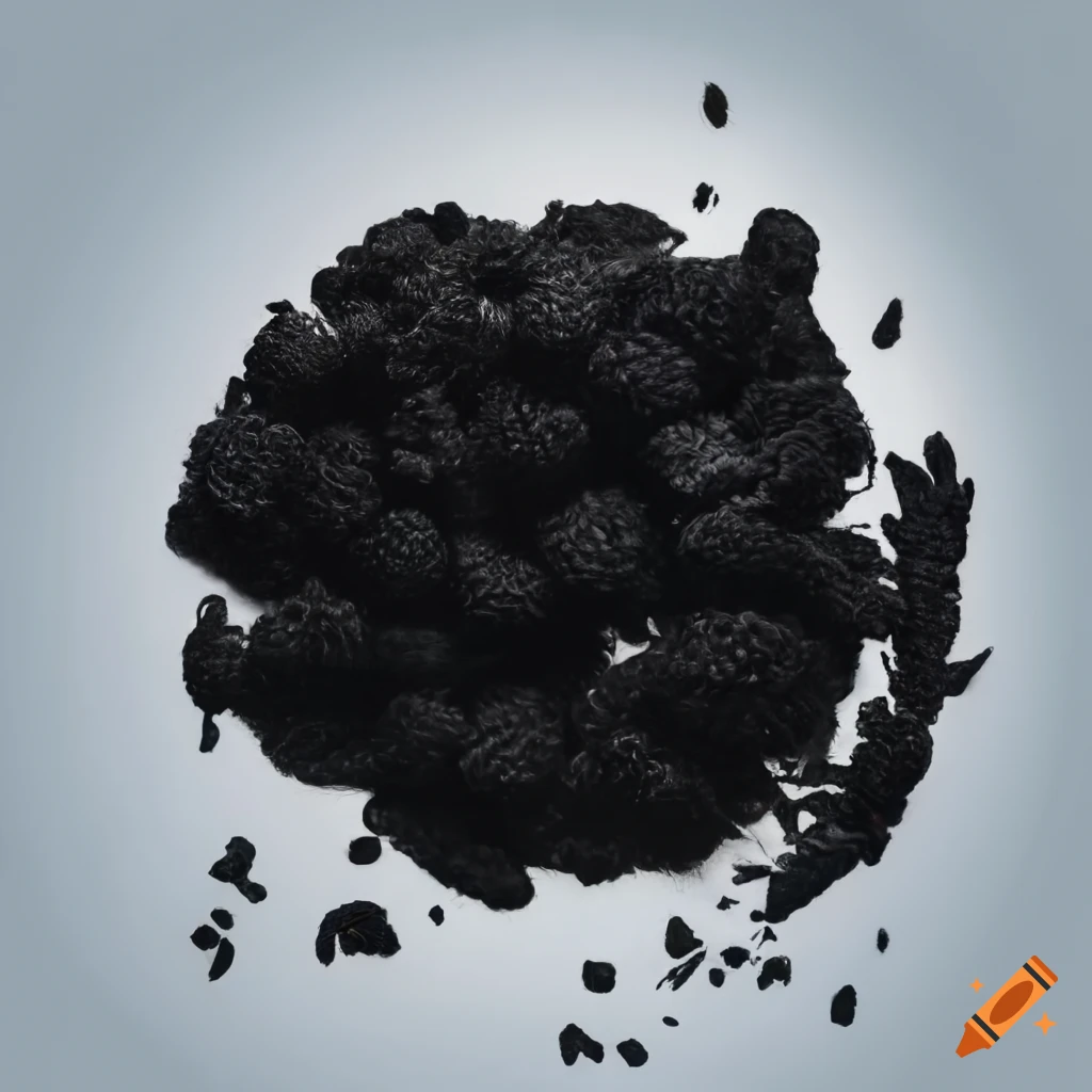 Black cotton fabric