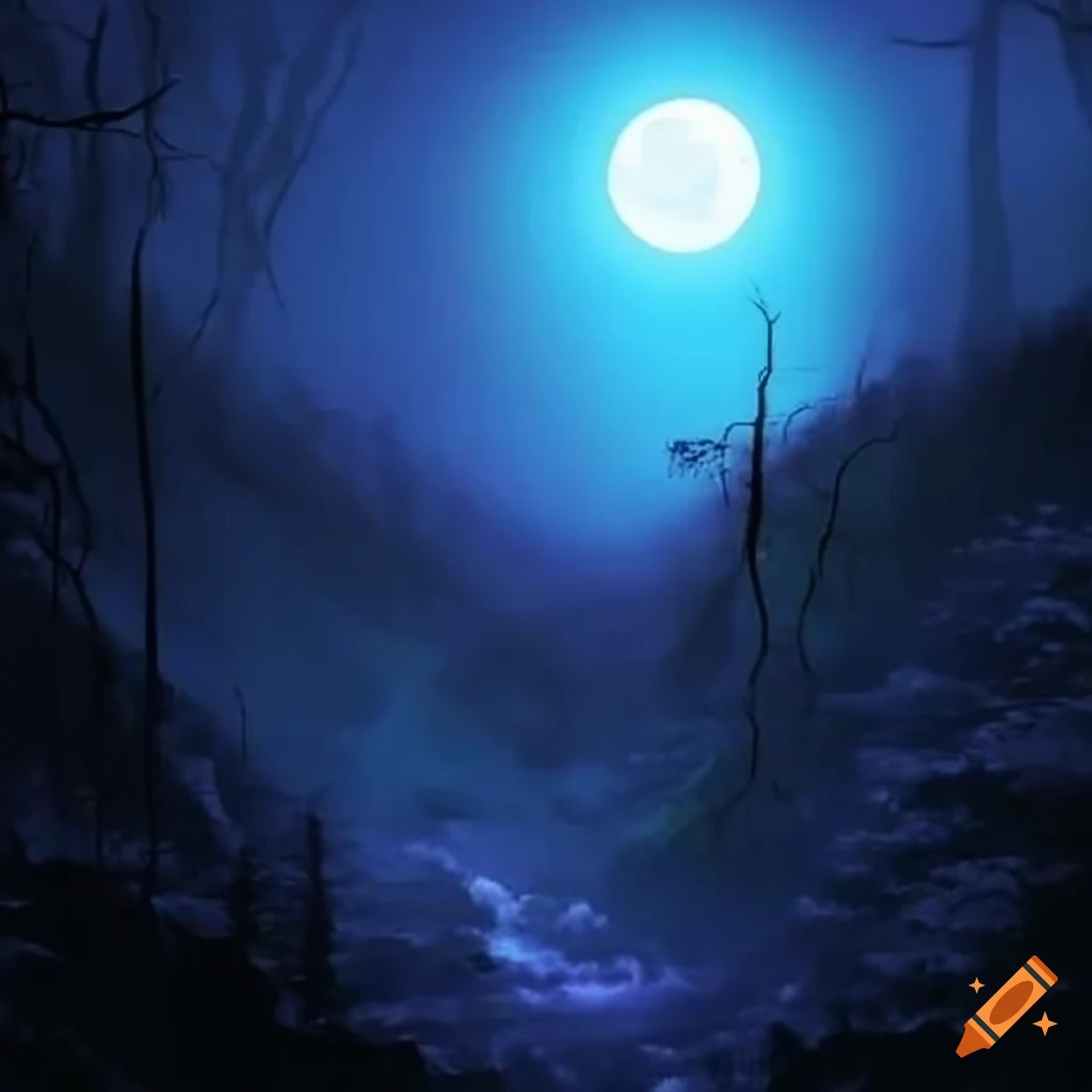 Labrador with enchanting moonlit patterns and ethereal light