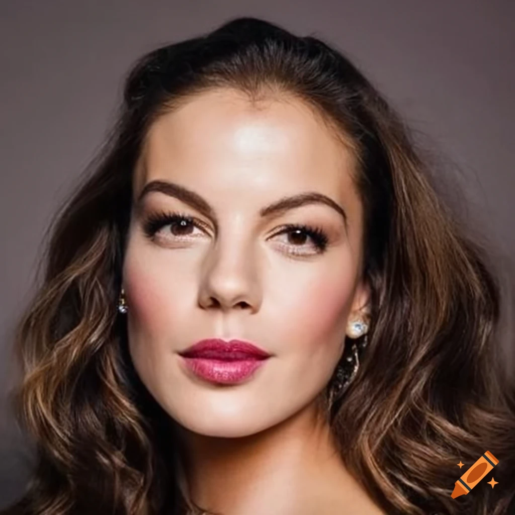 Studio shot emphasizing intricate skin and hair texture on Craiyon