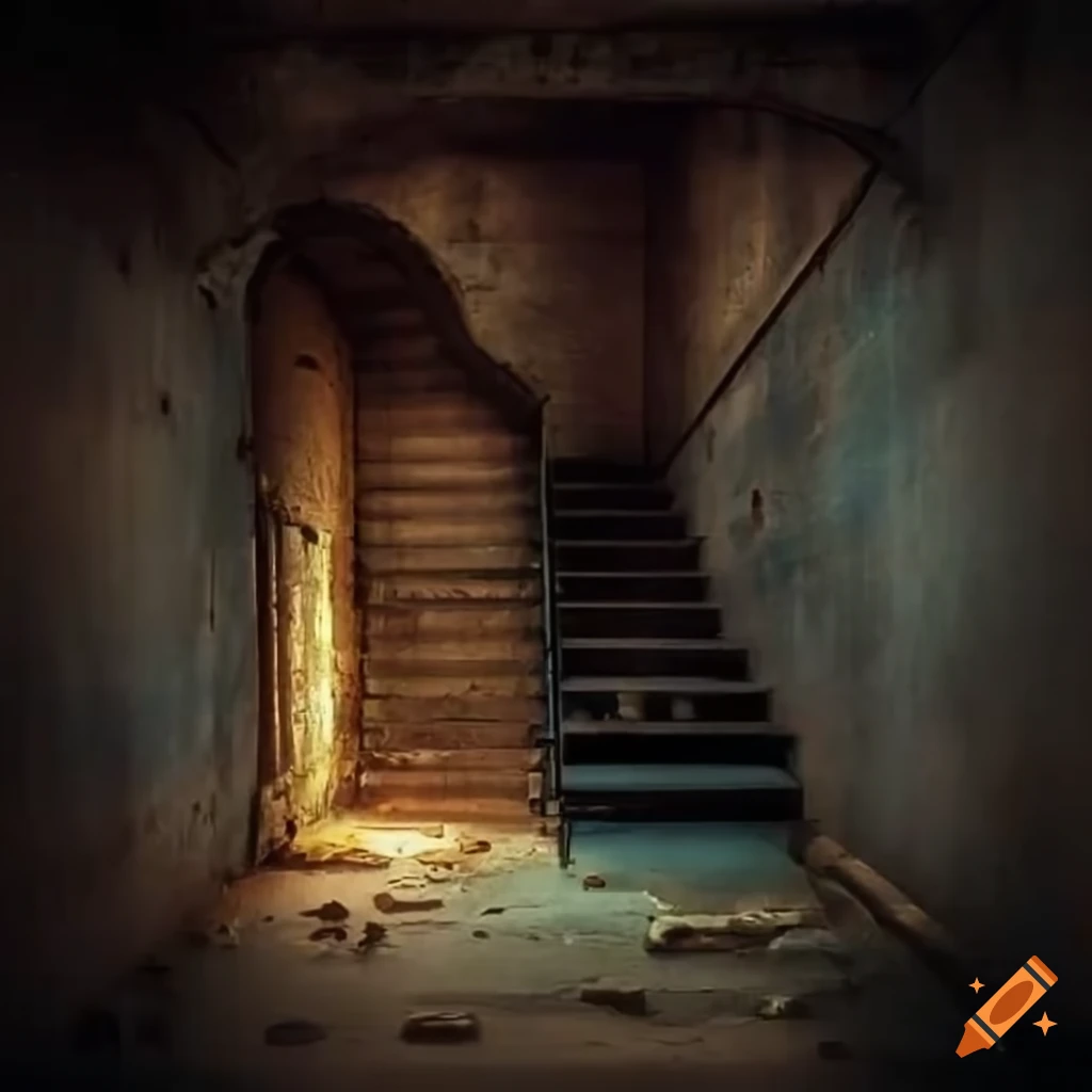 old-and-creaky-basement-staircase-evoking-mystery-and-adventure-on-craiyon