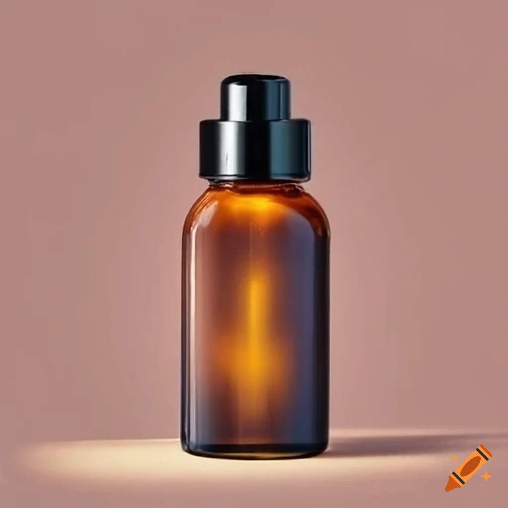 Straight hair serum product