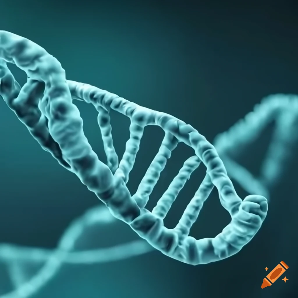 Microscopic view of CRISPR-CAS9 genome editing process at molecular level