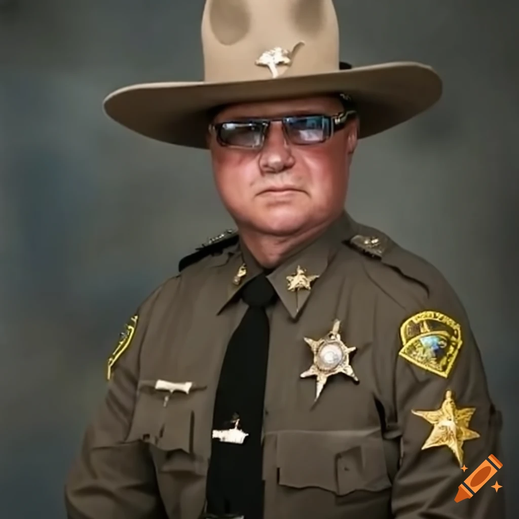 South Carolina deputy sheriff with hat and star