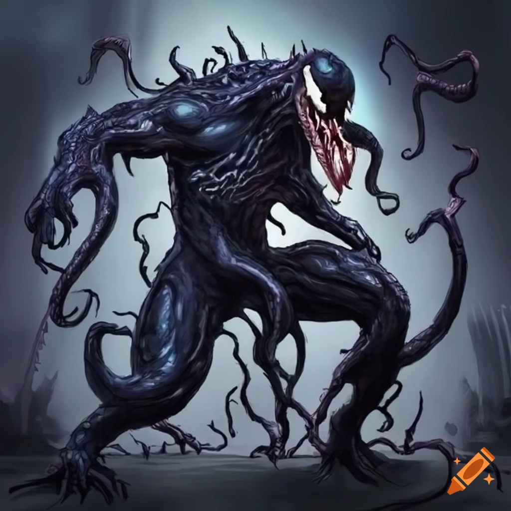Venom symbiote as a Lovecraftian eldritch horror