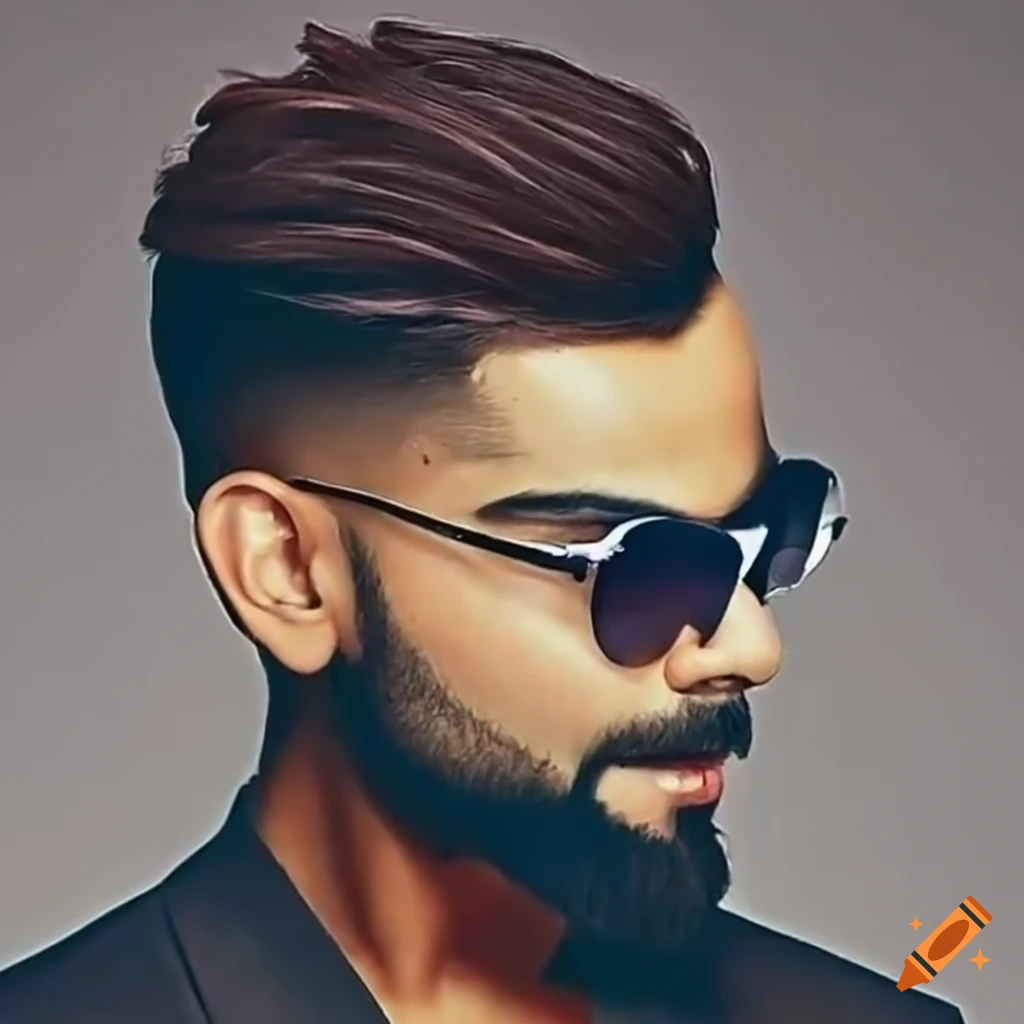 Virat Kohli Hairstyle - Men's Hairstyles & Haircuts 2019 | Virat kohli  hairstyle, Virat kohli beard, Indian hairstyles men