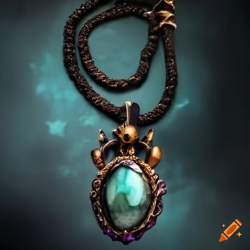 High definition image with strong contrast and pirate-themed jewelry
