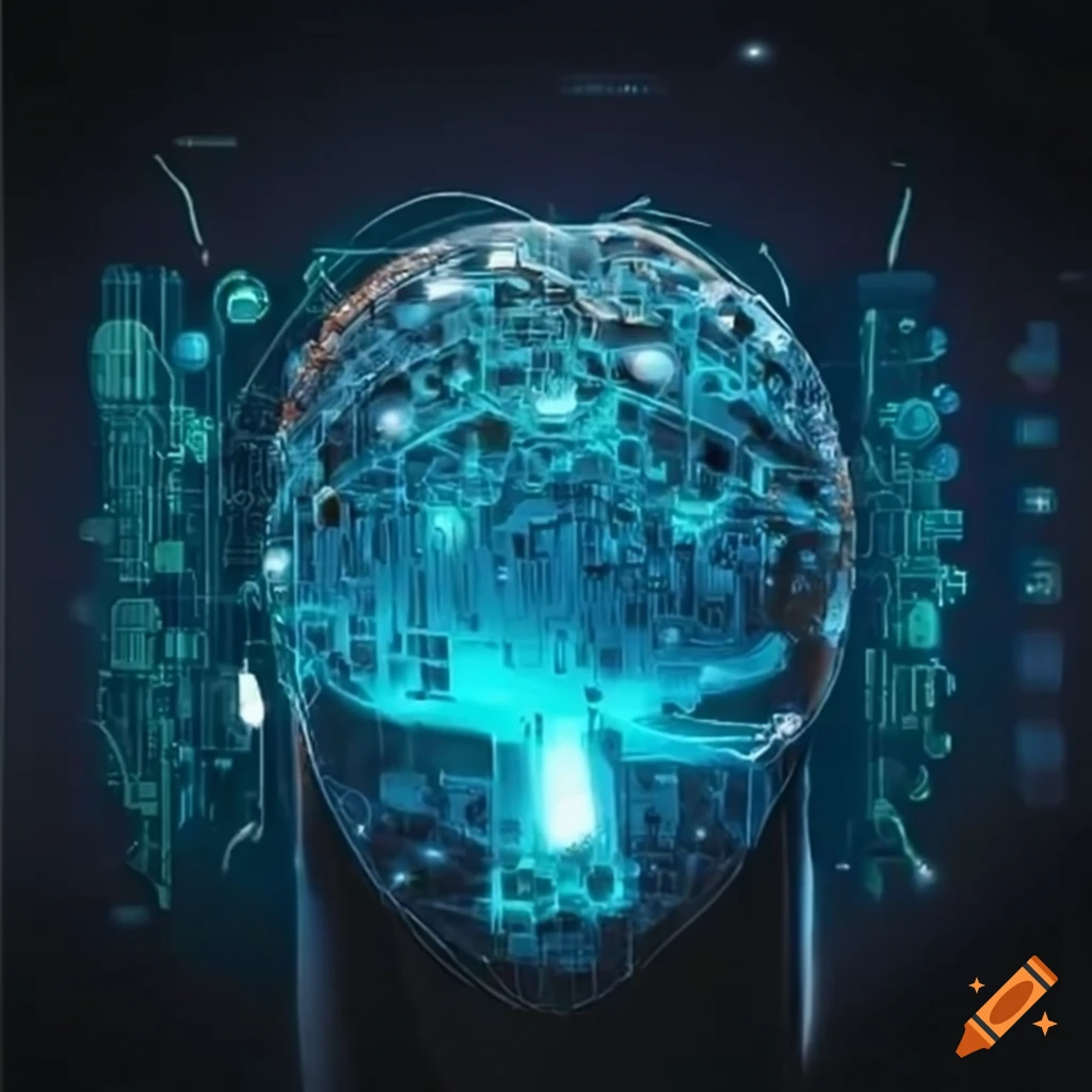Technology concept on Craiyon