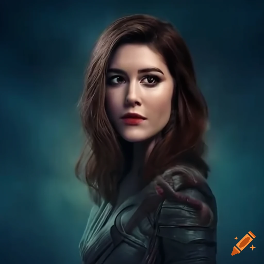 Mary Elizabeth Winstead transforming into a mouse in a magical scene