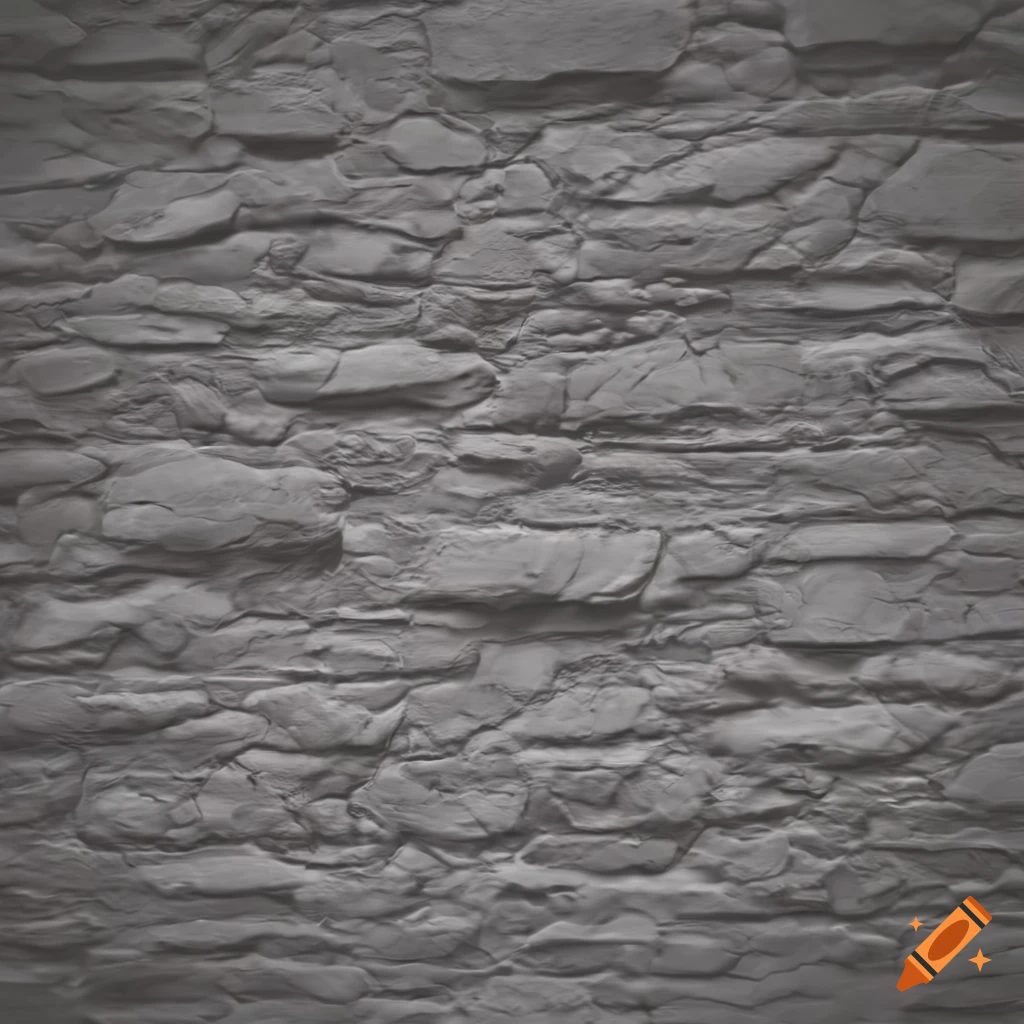 Exposed underground gray stone texture in 1:1 ratio