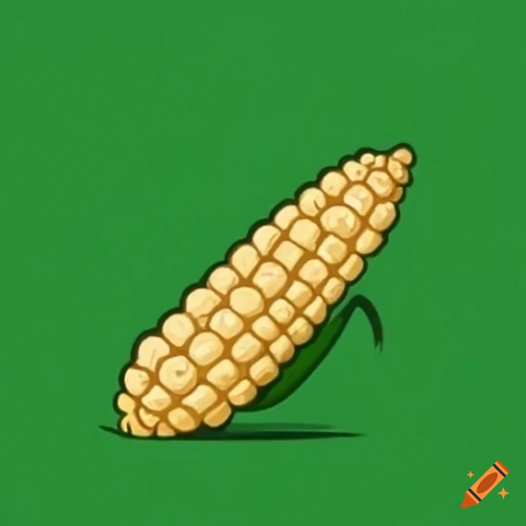 Angry ear of corn popping like popcorn on Craiyon