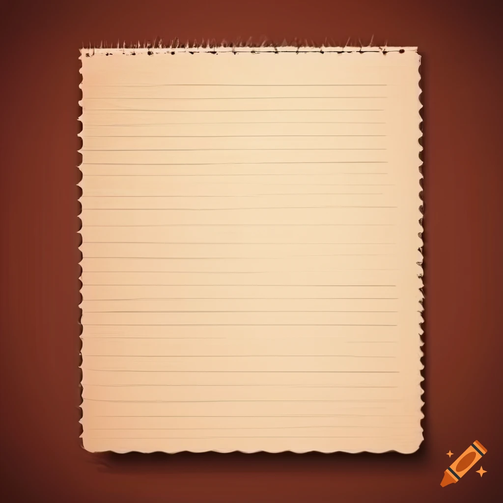 Blank notebook paper texture background on Craiyon