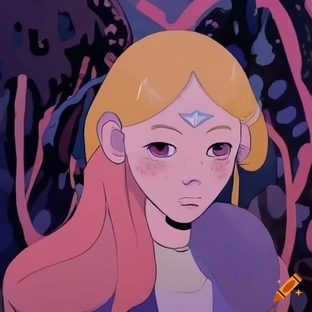 Artwork inspired by 'Steven Universe' and Marin Kitagawa's design