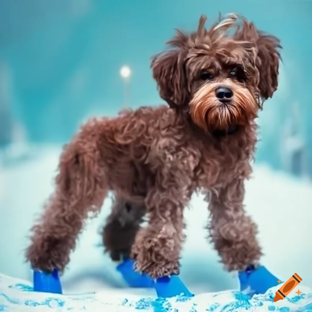 Schnoodle ice skating