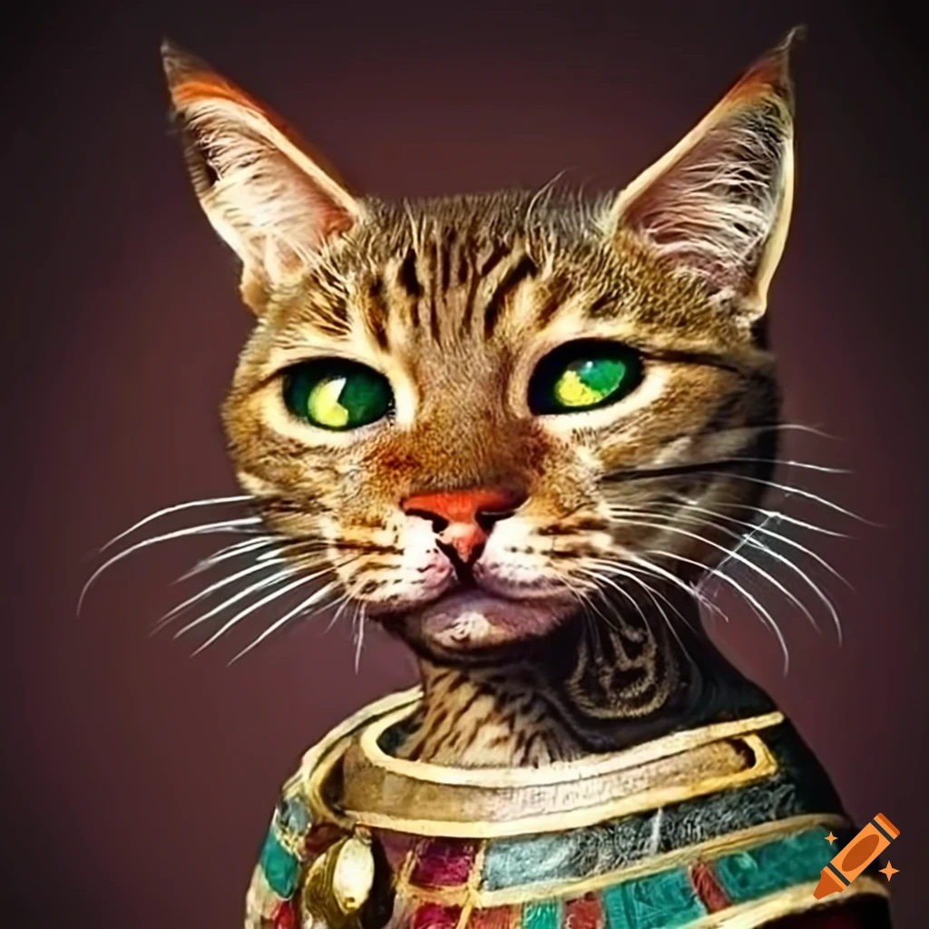 Aztec Cat Cats in an Aztec-inspired setting on Craiyon