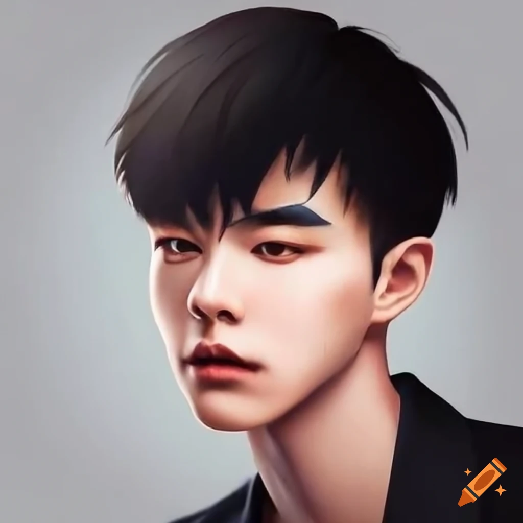 Handsome 20-year-old Chinese-American male college student