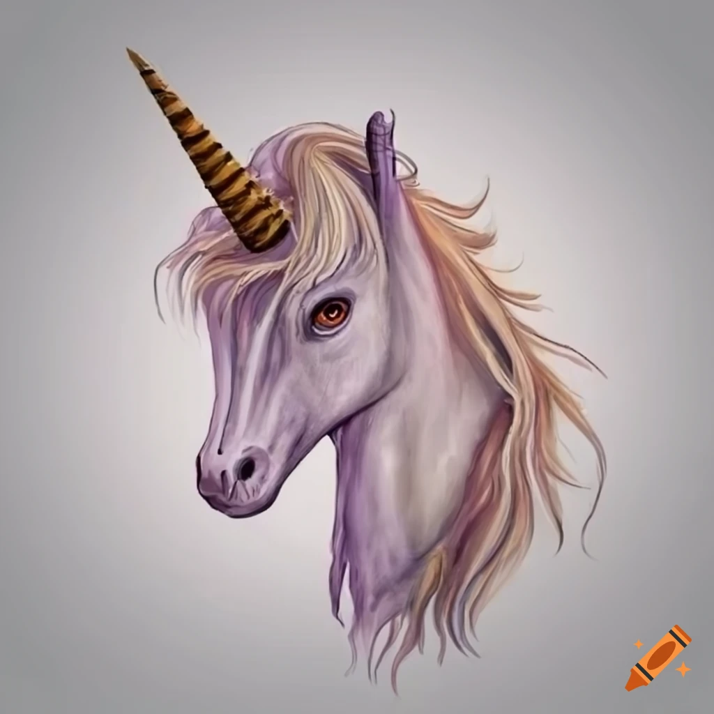 Real Unicorn Drawing PNG, Vector, PSD, and Clipart With Transparent  Background for Free Download | Pngtree
