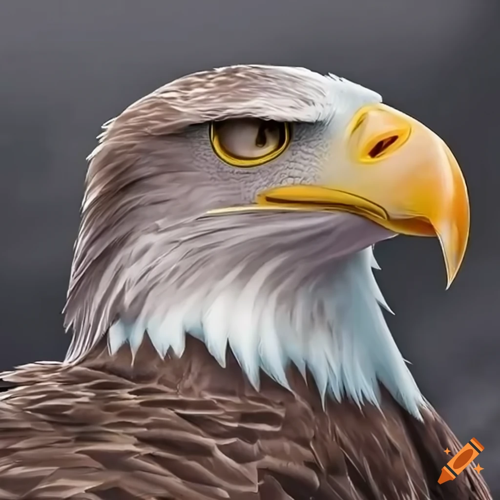 Logo design of an eagle holding a game controller