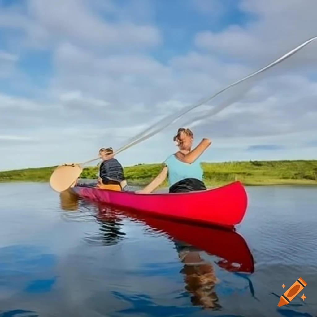 Canoe course at Wellness Camp Düne 6 in Zingst