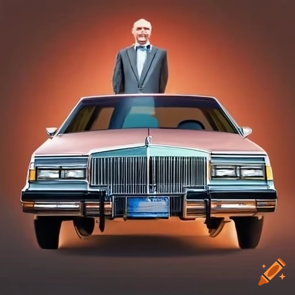 Smiling man with his 1984 Buick LeSabre