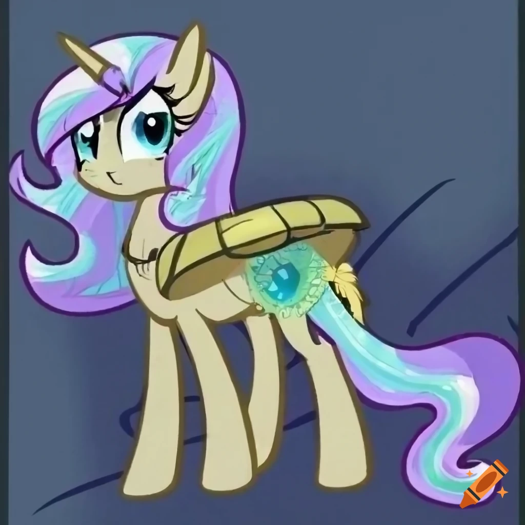 My Little Pony Friendship is Magic original character in digital art