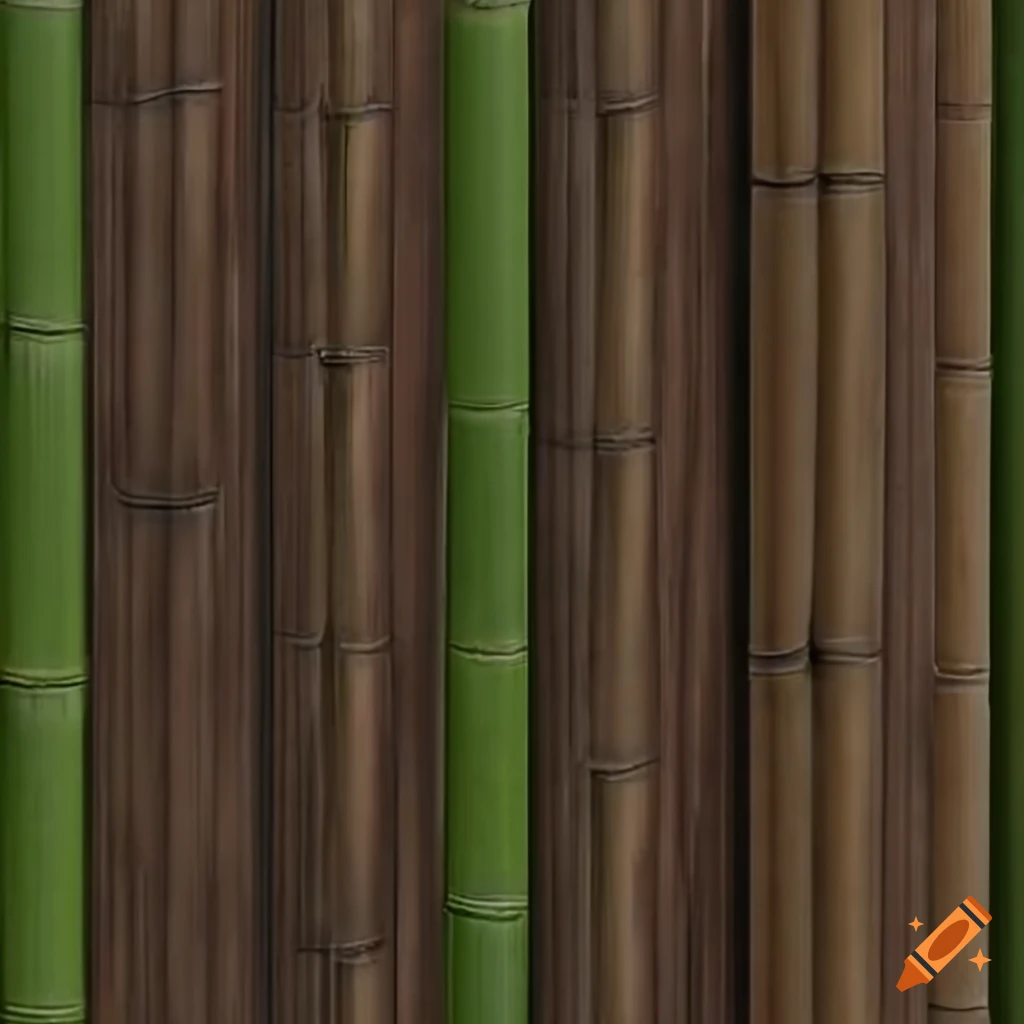Flat bamboo texture