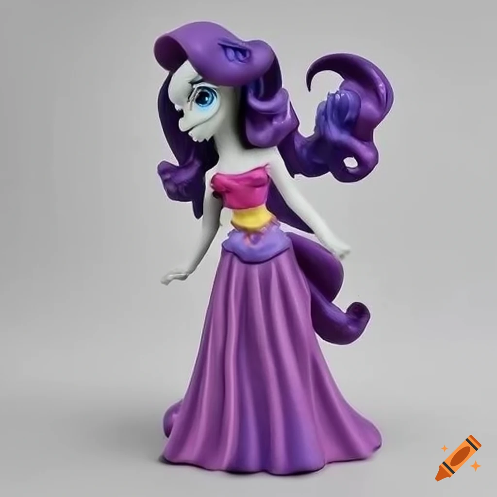 Trippy resin figure of Princess Rarity