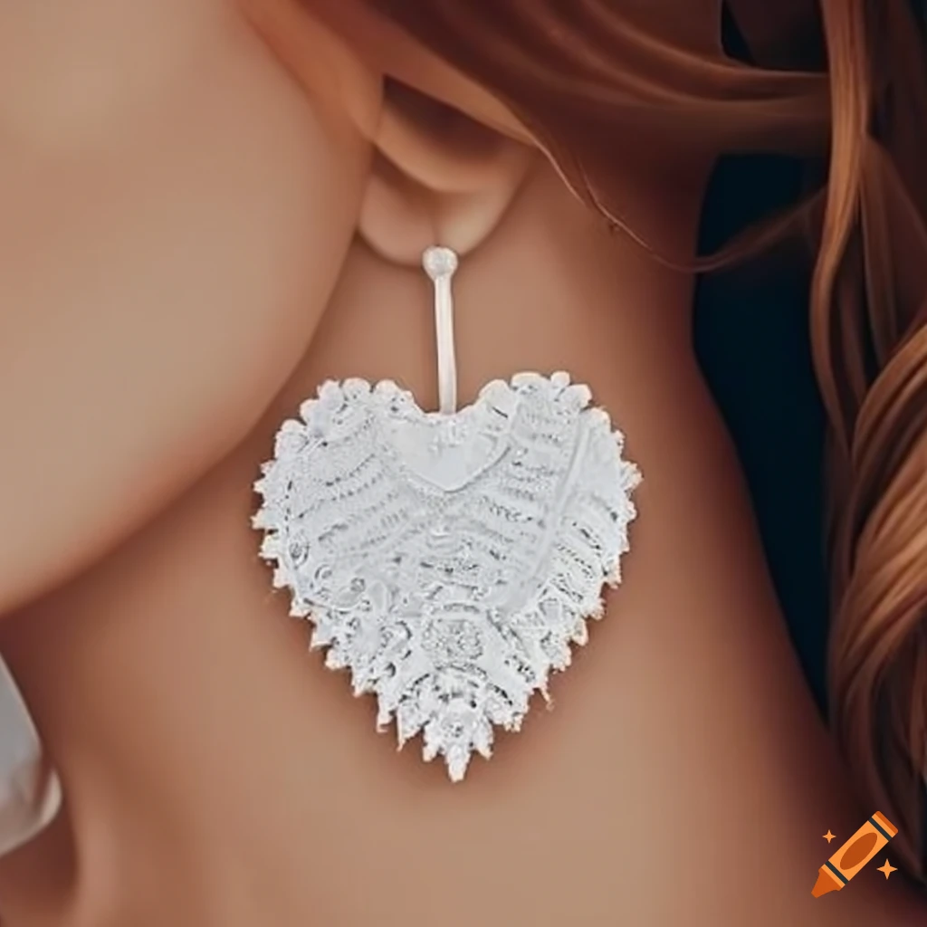 White heart set