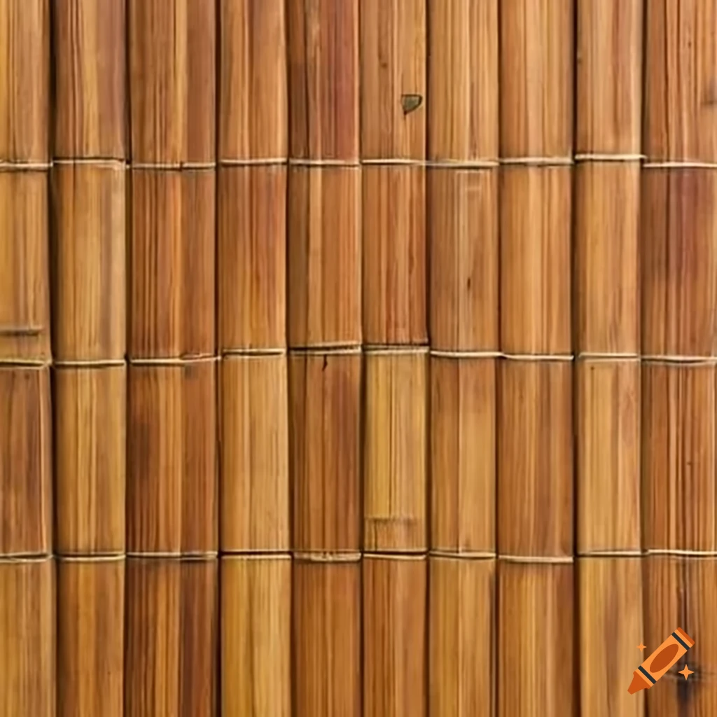 Flat bamboo flooring texture