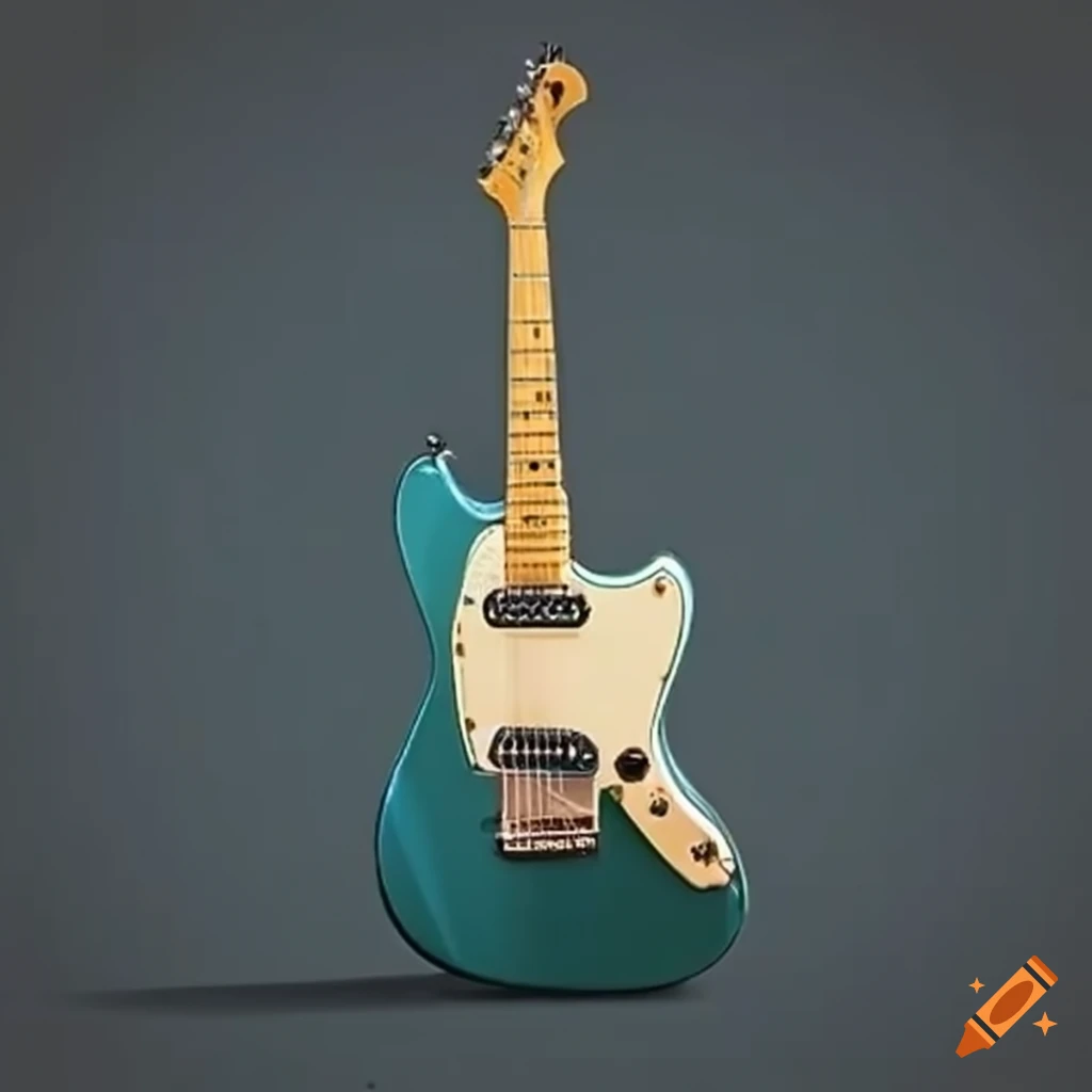 Hybrid guitar combining Fender Mustang and Fender Telecaster